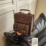 Trendy Colorblock Multi - Style Backpack - Julie bags