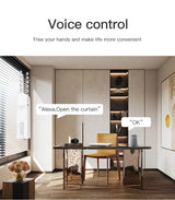 Smart Motorized Blind Driver with Alexa, Google & Voice Control