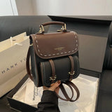 Trendy Colorblock Multi - Style Backpack - Julie bags