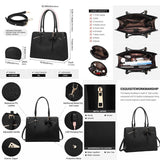 TOTE BAG FOR WOMEN 2PCS SET