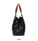 Classic Charm: Genuine Leather Tote for Women's Luxury Fashion - Julie bags