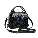 Timeless Sophistication: Genuine Leather Women's Square Crossbody Messenger Bag - Julie bags
