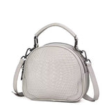 Knitted Series: Versatile Genuine leather Shoulder Bag - Julie bags