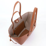 Vintage Leather Shoulder Tote with Purse - Julie bags