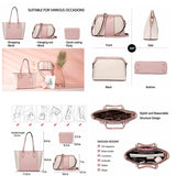 Satchel, Purse and handbag for women SET 3PCS