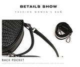 Knitted Series: Versatile Genuine leather Shoulder Bag - Julie bags