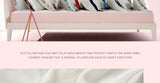 Chroma Chic: White Silk Pillowcase with Colorful Accents