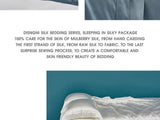 LuxeSilk Couture: Premium Mulberry Silk Bedding Set