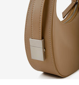 Elegant Crescent Hobo: Genuine Leather Handbag - Julie bags