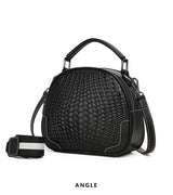 Knitted Series: Versatile Genuine leather Shoulder Bag - Julie bags
