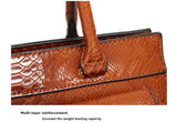 Elegant leather handbag