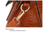 Elegant leather handbag