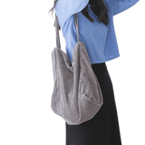 Fashion Corduroy Shoulder Bag freeshipping - Julie bags