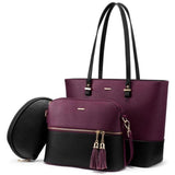 luxury Ladies large tote bag set freeshipping - Julie bags