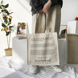 Story Canvas Shoulder Bag freeshipping - Julie bags