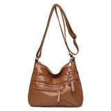 Leather Shoulder Bags Multi-Layer freeshipping - Julie bags