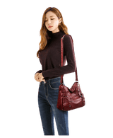 Leather Shoulder Bags Multi-Layer freeshipping - Julie bags