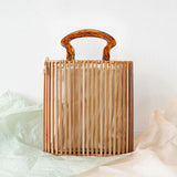 Luxury bamboo bag
