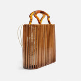 Luxury bamboo bag