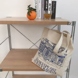 Women Canvas Shoulder Bag Shakespeare Print