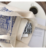 Women Canvas Shoulder Bag Shakespeare Print