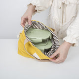 Drawstring Lunch Bag Corduroy
