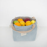 Drawstring Lunch Bag Corduroy