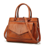 Elegant leather handbag