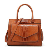 Elegant leather handbag