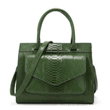 Elegant leather handbag