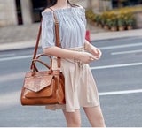 Elegant leather handbag