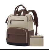 Women’s 15.6" Laptop & Lunch Backpack – Work & Travel - Julie bags