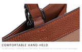 Designer Leather Tote: Trendy & Spacious Women's Shoulder Bag - Julie bags