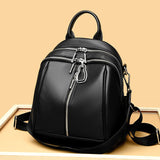Elegance in Motion: Genuine Leather Women's Backpack - Julie bags