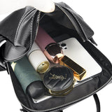 Stylish Leather Backpack for School and Travel - Julie bags