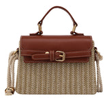 Vintage Woven Rattan Bag - Julie bags