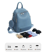 Leather School & Travel Backpack: High Quality - Julie bags