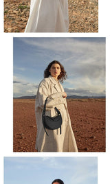 Embrace Elegance: The Luna Leather Hobo Handbag - Julie bags