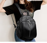 Elegance in Motion: Genuine Leather Women's Backpack - Julie bags
