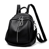 Elegance in Motion: Genuine Leather Women's Backpack - Julie bags