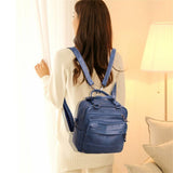 Durable Leather Women's Backpack for Everyday Use - Julie bags