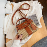 Vintage Woven Rattan Bag - Julie bags