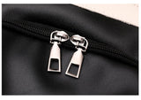 Secure and Stylish: Soft Leather Women's Backpack - Julie bags