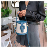 Chic Box-Shaped genuine leather Crossbody Bag - Julie bags