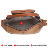 Chic Elegance: Fashion Genuine Leather Mini Crossbody Bag - Julie bags