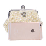 Pearl diamonds clutch bag - Julie bags