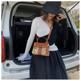 Vintage Woven Rattan Bag - Julie bags