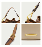 Chic Genuine Leather Designer Bucket Bag: New Fashion for Women - Julie bags