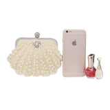 Pearl diamonds clutch bag - Julie bags