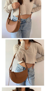 Embrace Elegance: The Luna Leather Hobo Handbag - Julie bags